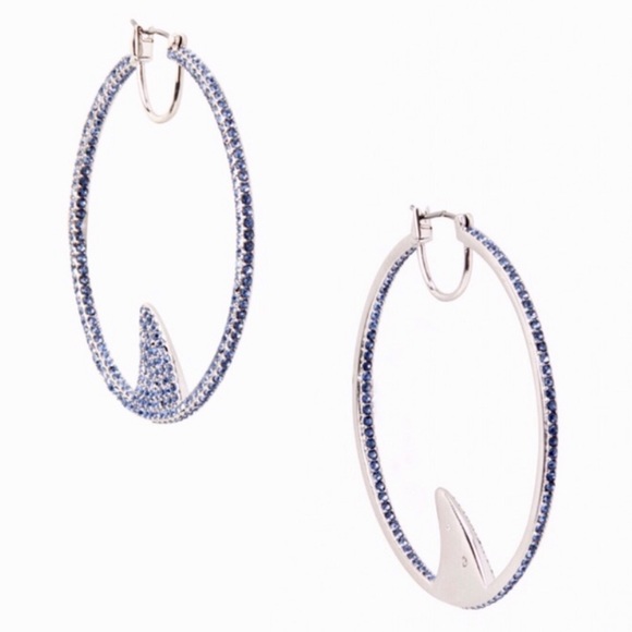 KATE SPADE California Dreaming Shark Hoop Earrings - Picture 2 of 5